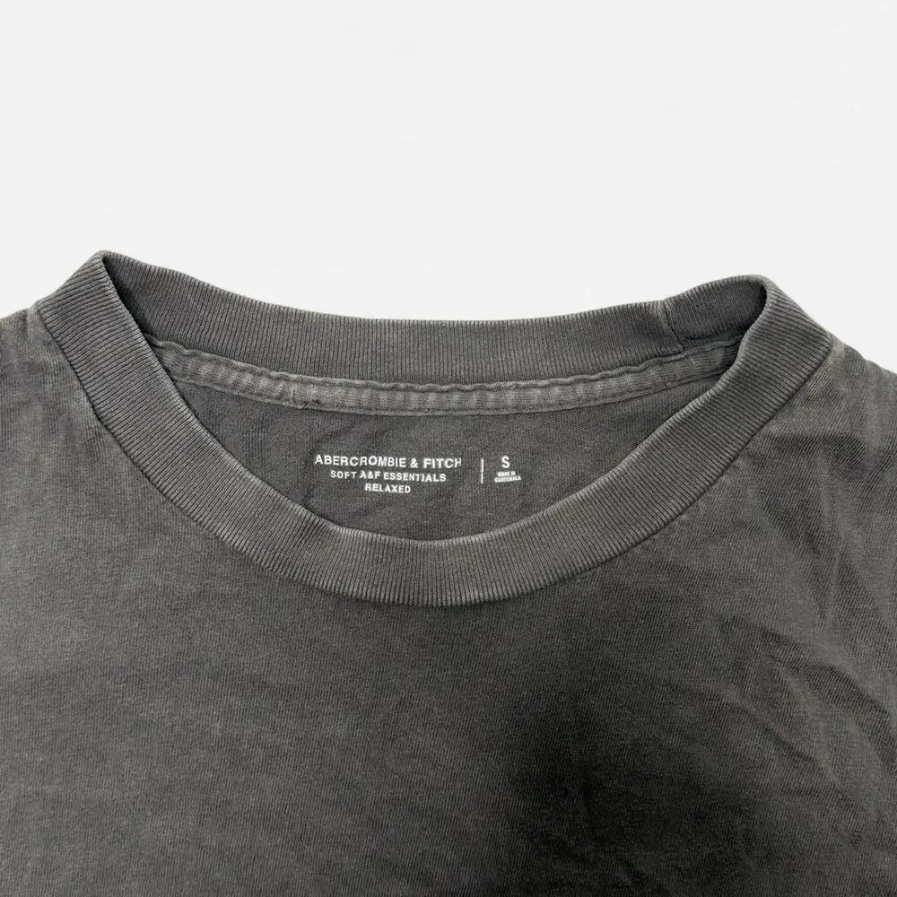 Abercrombie & Fitch Vintage Gray Washed T-Shirt Men’s Small - Picture 3 of 6